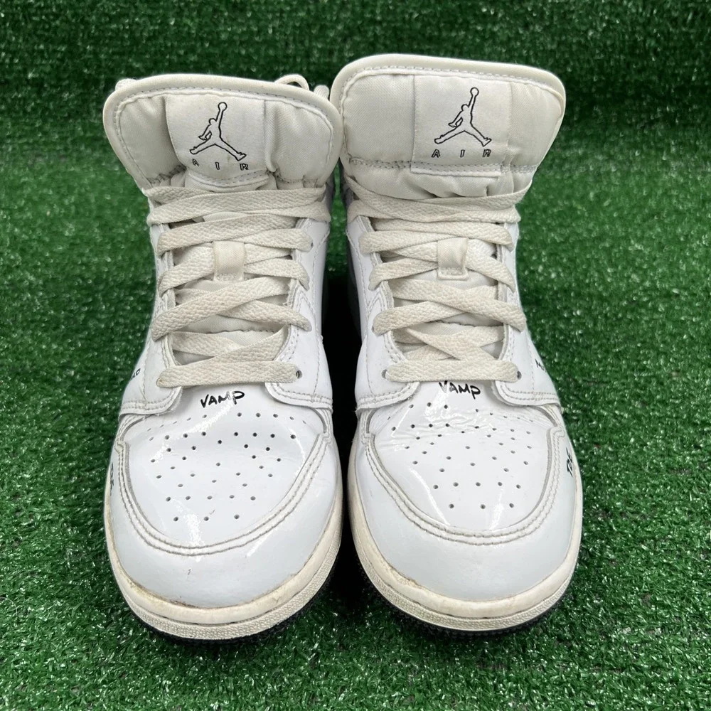 Air Jordan Air Jordan 1‎ Mid GS 'Schematic' DQ1864-100 5.5Y Boys White 2021 - Picture 2 of 10